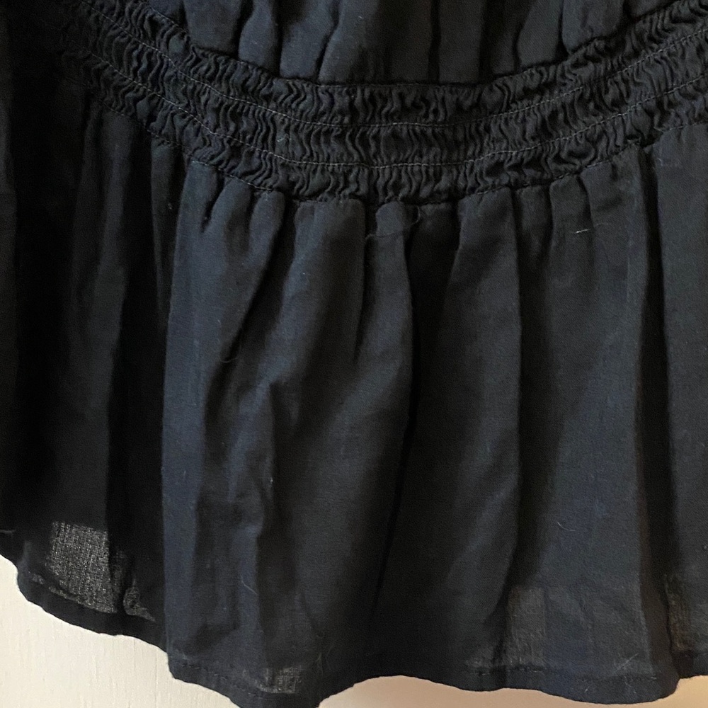 Old Navy Black Off-Shoulder Blouse size XL - Picture 5 of 5